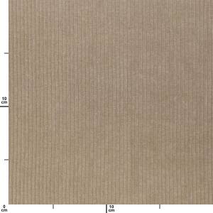 Cordjersey Stoff, uni taupe