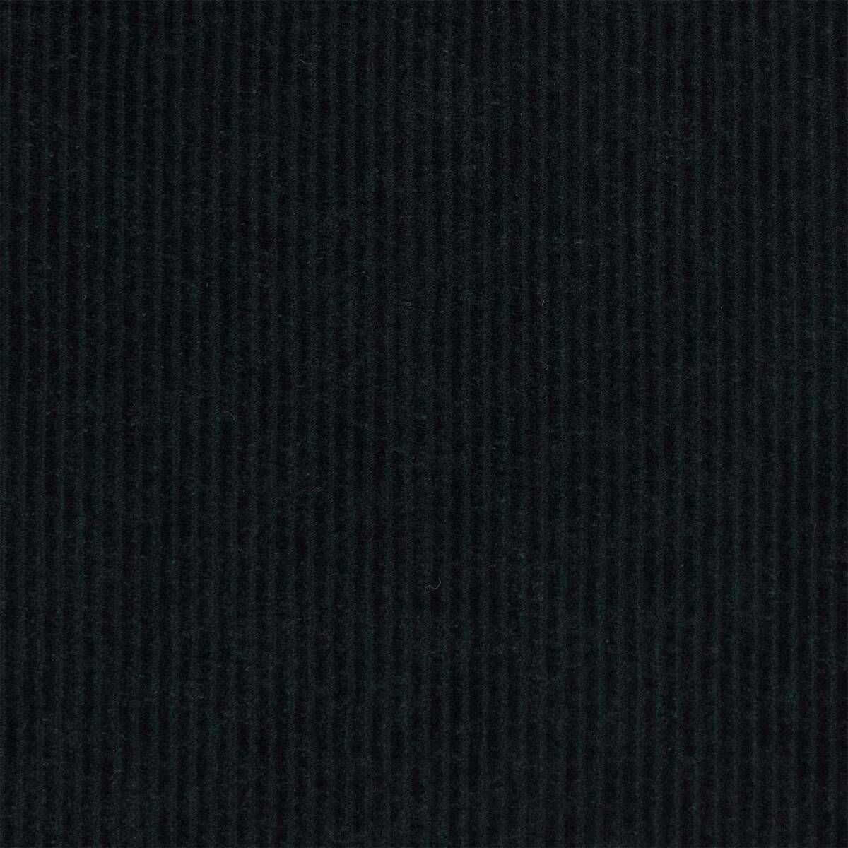 Cordjersey Stoff, uni schwarz box