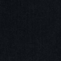 Cordjersey Stoff, uni schwarz
