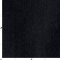 Cordjersey Stoff, uni schwarz