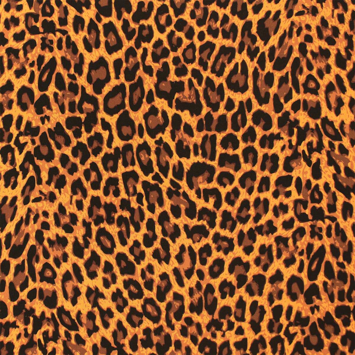 Viskose Stoff Leolook, LENZING™ ECOVERO™, ockerg